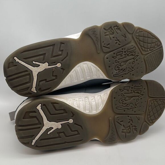 2012 NIKE AIR JORDAN‎ IX 9 RETRO COOL GREY WHITE CHARCOAL 302370-015 Size 13.5 main image 4